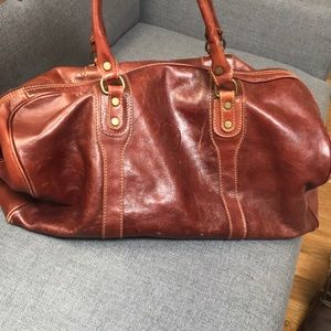 Cenzo Genuine leather duffel bag